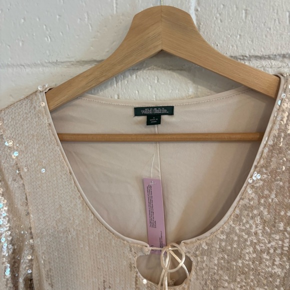 NWT wild fable sequin long sleeve dress - Picture 2 of 3